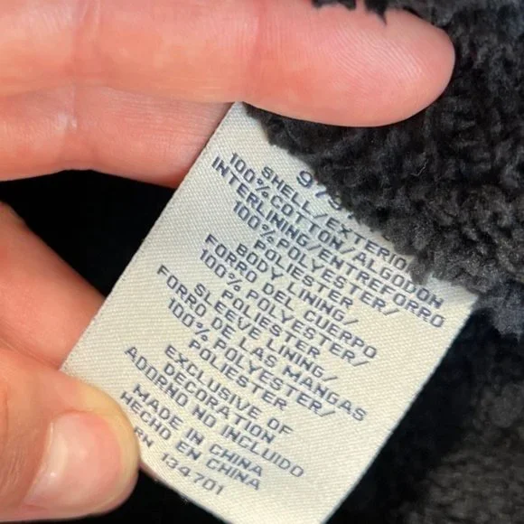 Boston Traders NWT Women's Size XL Oversized Green Plaid Sherpa Lined Shacket - Picture 7 of 10